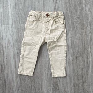 Zara Khaki Pants 12-18 months